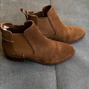Steve Madden Women's Brown Suede Ankle Boots